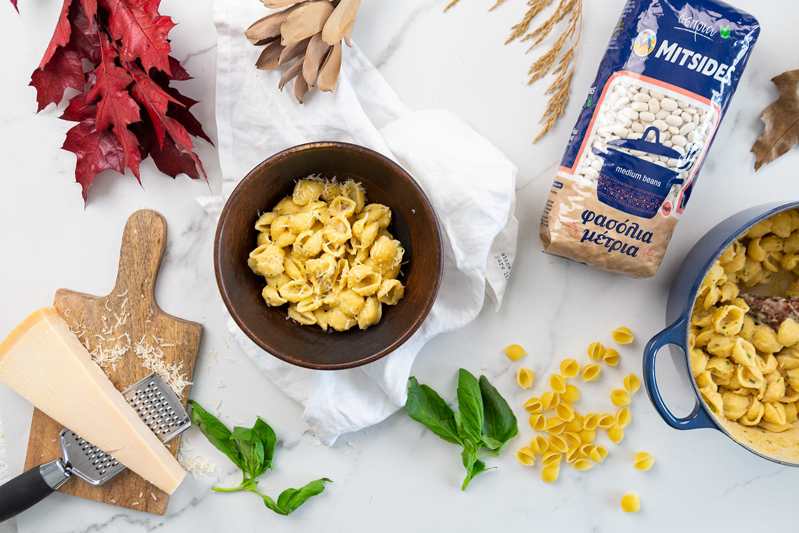 Pasta with “hidden” bean sauce - Mitsides Group