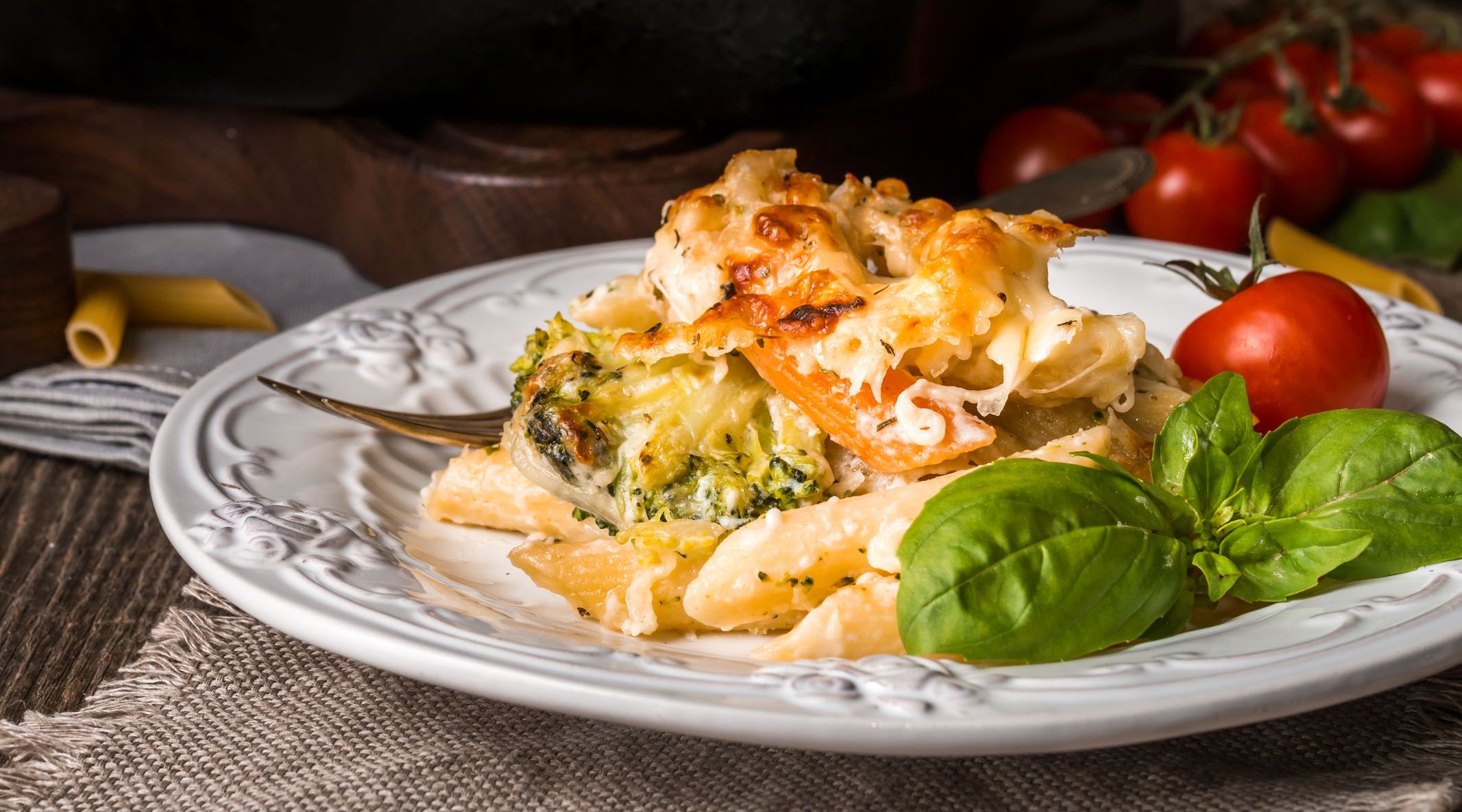 Penne With Broccoli And Cheese Bake - Mitsides Group