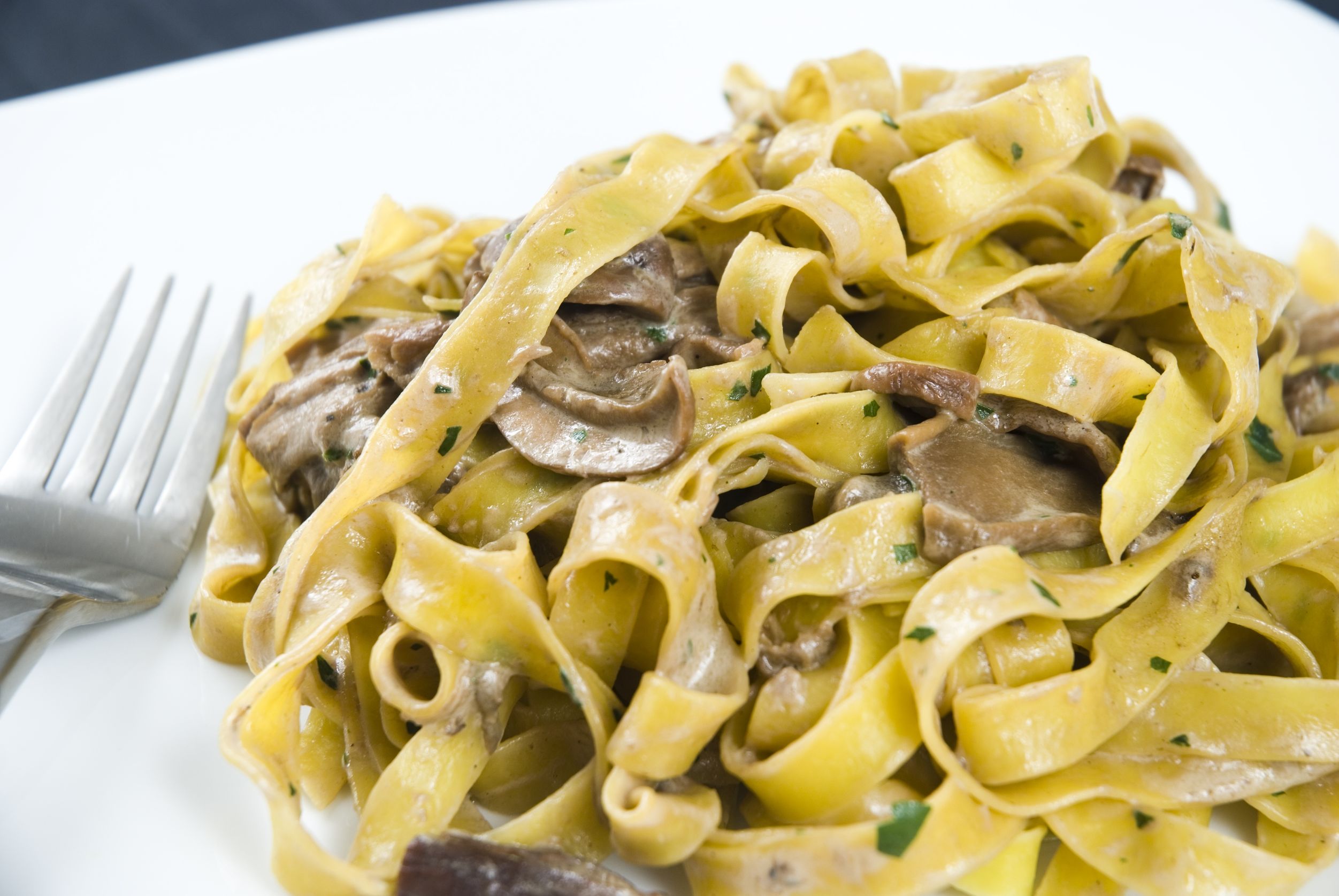 Egg Tagliatelle with Porcini Mushrooms - Mitsides Group