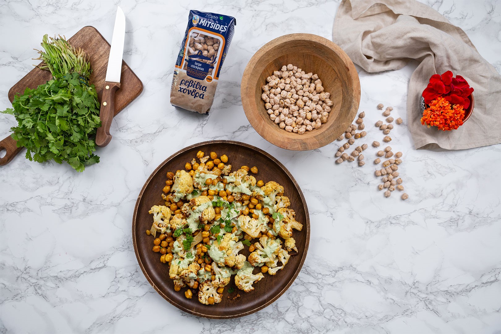 Chickpea and Cauliflower Bake Mitsides Group